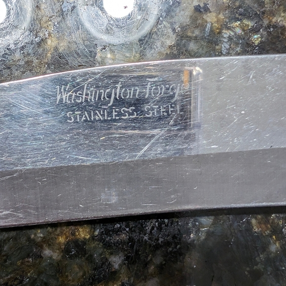 Vintage Washington Forge Bakelite England Stainless Carving - Picture 12 of 17